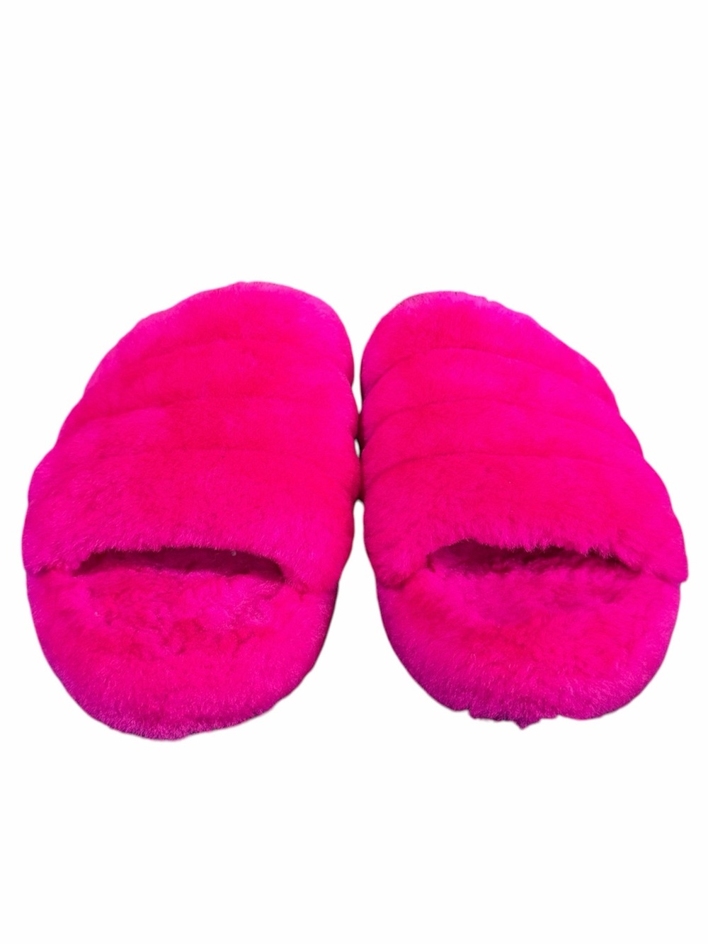 Ugg “Rock Rose” Fluff Yeah Slide Slippers Sz 6
